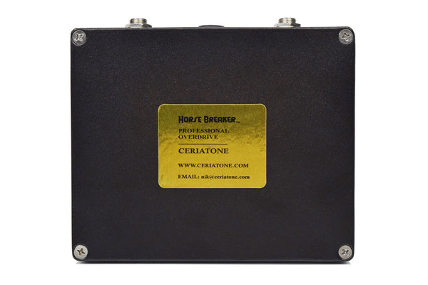 Ceriatone Horse Breaker Professional Overdrive | Black/Gold