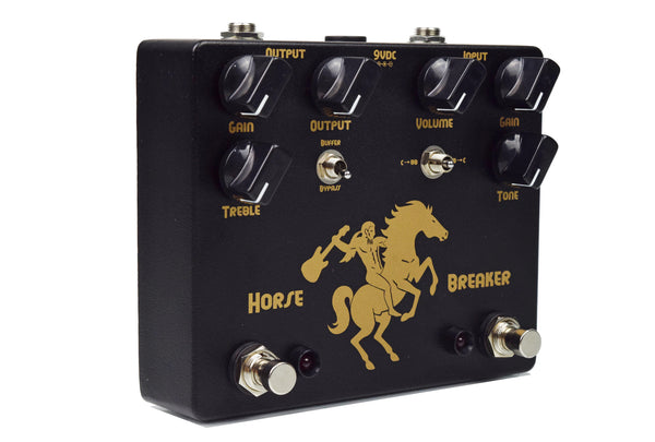 Ceriatone Horse Breaker Professional Overdrive | Black/Gold