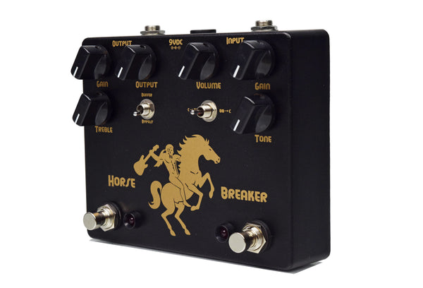 Ceriatone Horse Breaker Professional Overdrive | Black/Gold