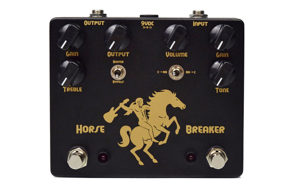 Ceriatone Horse Breaker Professional Overdrive | Black/Gold