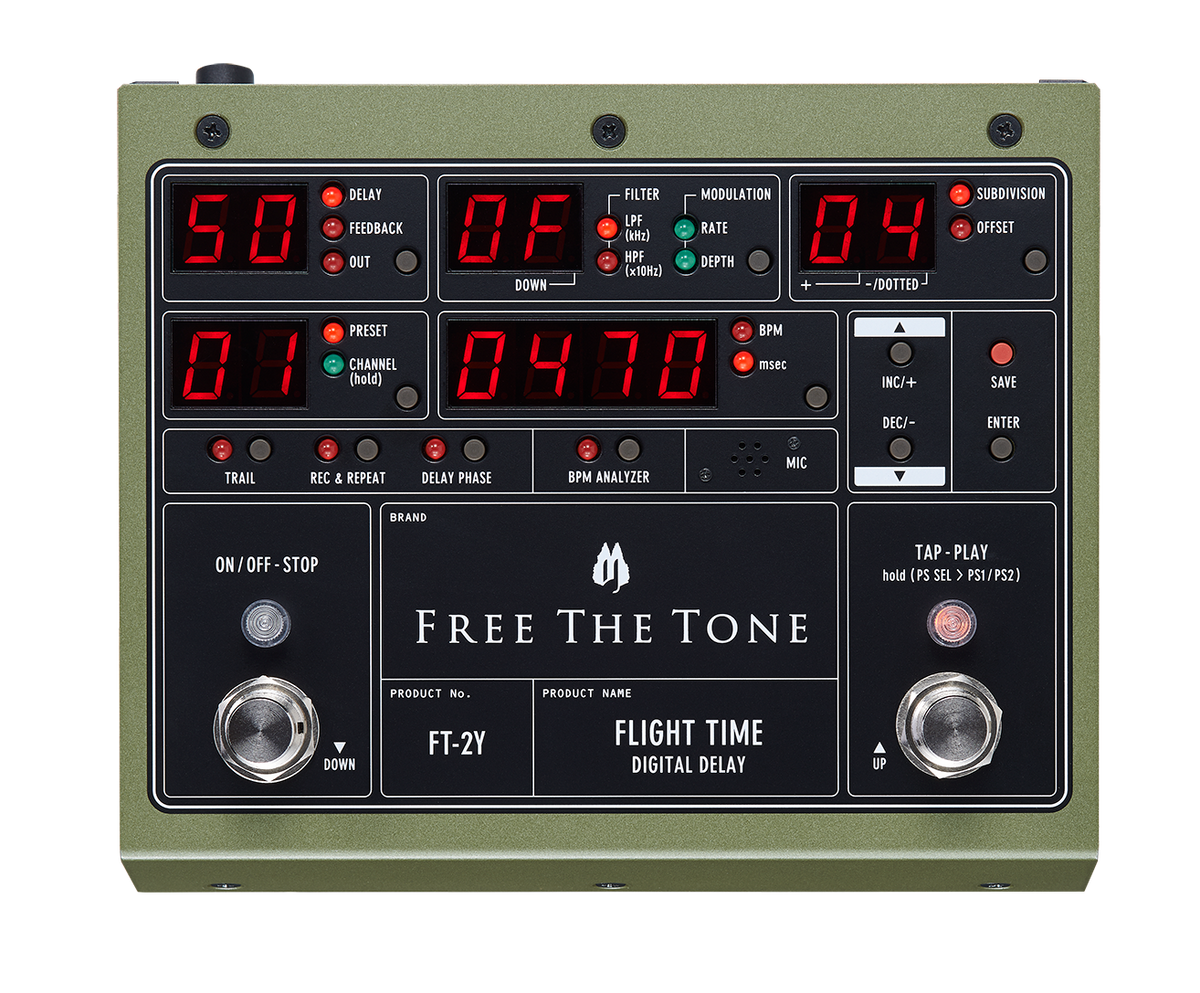 Free The Tone FT-2Y Flight Time Digital Delay – Newman Bros Tone
