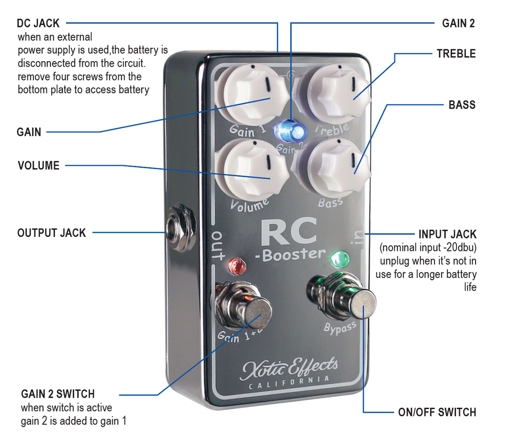 Xotic RC Booster V2 - Authorised Dealer – Newman Bros Tone Xotic RC Booster V2 - Authorised Dealer – Newman Bros Tone